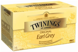 Twinings Earl Gray Thee Tea (25 stuks)