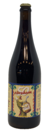 Etiket: Abraham Dubbel 7,5%  (Klein flesje 0,33 cl)