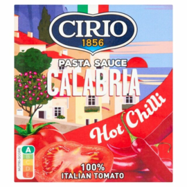 Cirio Calabrese saus met Hot Chili 344 ml.