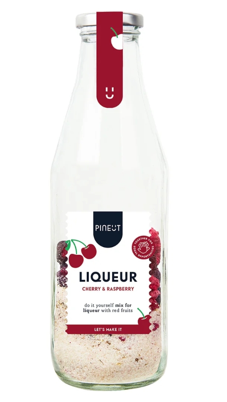 Pineut Kers op de Taart FLES