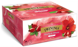 Twinings Thee Rosehip & Hibiscus 100 st.