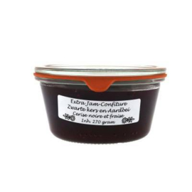 Woerkom's extra Jam-Confiture Kers Aardbei 270 gram