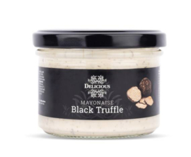 Delicious Food Black Truffle Mayonaise (180 gram)