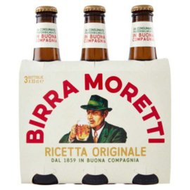Birra Moretti 3 x 33 cl. Tray