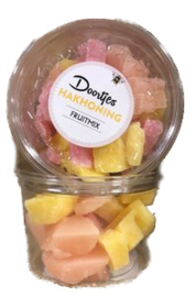 Doortjes (Hak)Honing Fruitmix (Aardbei en Sinaasappel)