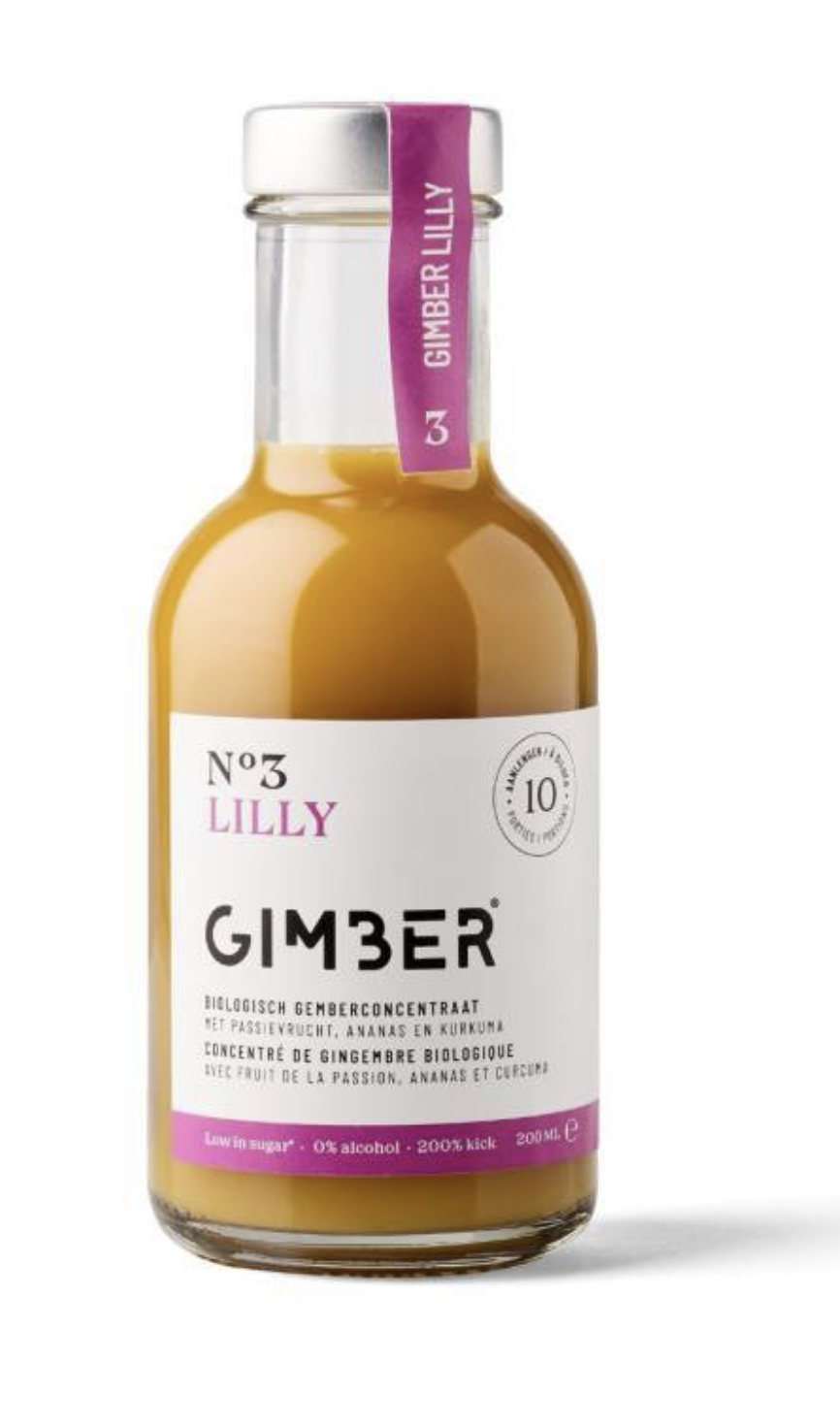 Gimber Drink Sweet Lilly 200 ml. (8 glazen) (Gember)