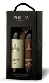 Portia Giftbox 2 flessen Roble + Verdejo
