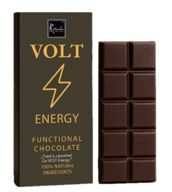 Ritonka Luxe VOLT Energy Chocolade: Pure Chocolade met Planten Extracten