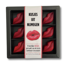 Kusjes uit Nijmegen (Melk Callebaut Chocolade)