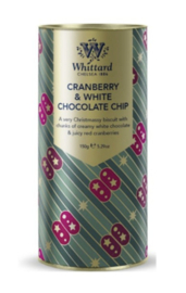 Whittard  Christmas Cranberry & White Chocolate Biscuits