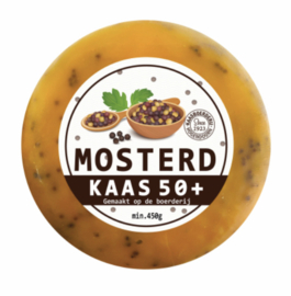 Boerenpondje Mosterd Melk 50+ Kaas
