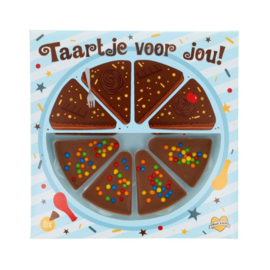 Callebaut Chocoladetaartje Taartje voor jou!