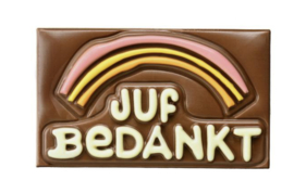 Tablet Juf Bedankt Callebaut Chocolade