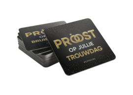 Bierviltjes Trouwdag - Bruiloft (10 stuks)