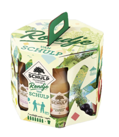 Schulp Rondje sappen7 x 200 ml. +  Glas