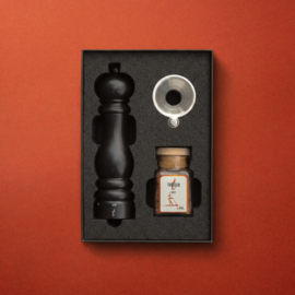 Tomasu Cadeauset - Sambal & Gevulde Zware Luxe Zoutmolen