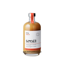 *Gimber #NR.2 BIO Brut Drink met Yuzu 500 ml. (20 glazen)