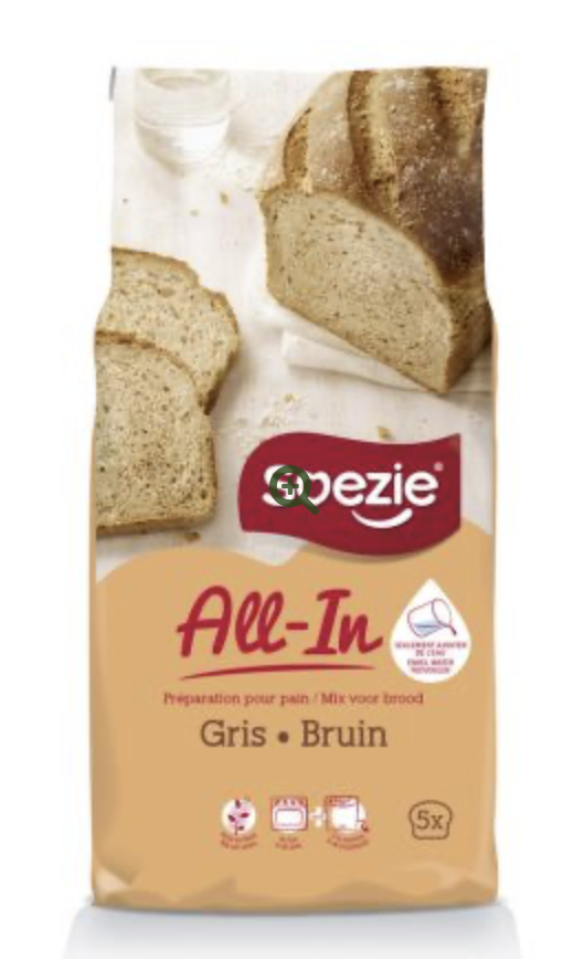 Soezie all-in voor Bruin Brood  2.5 kg