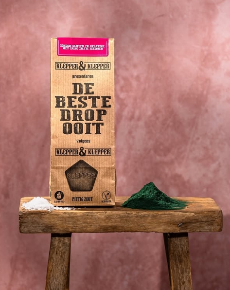 Klepper & Klepper Pittig Zout Drop.
