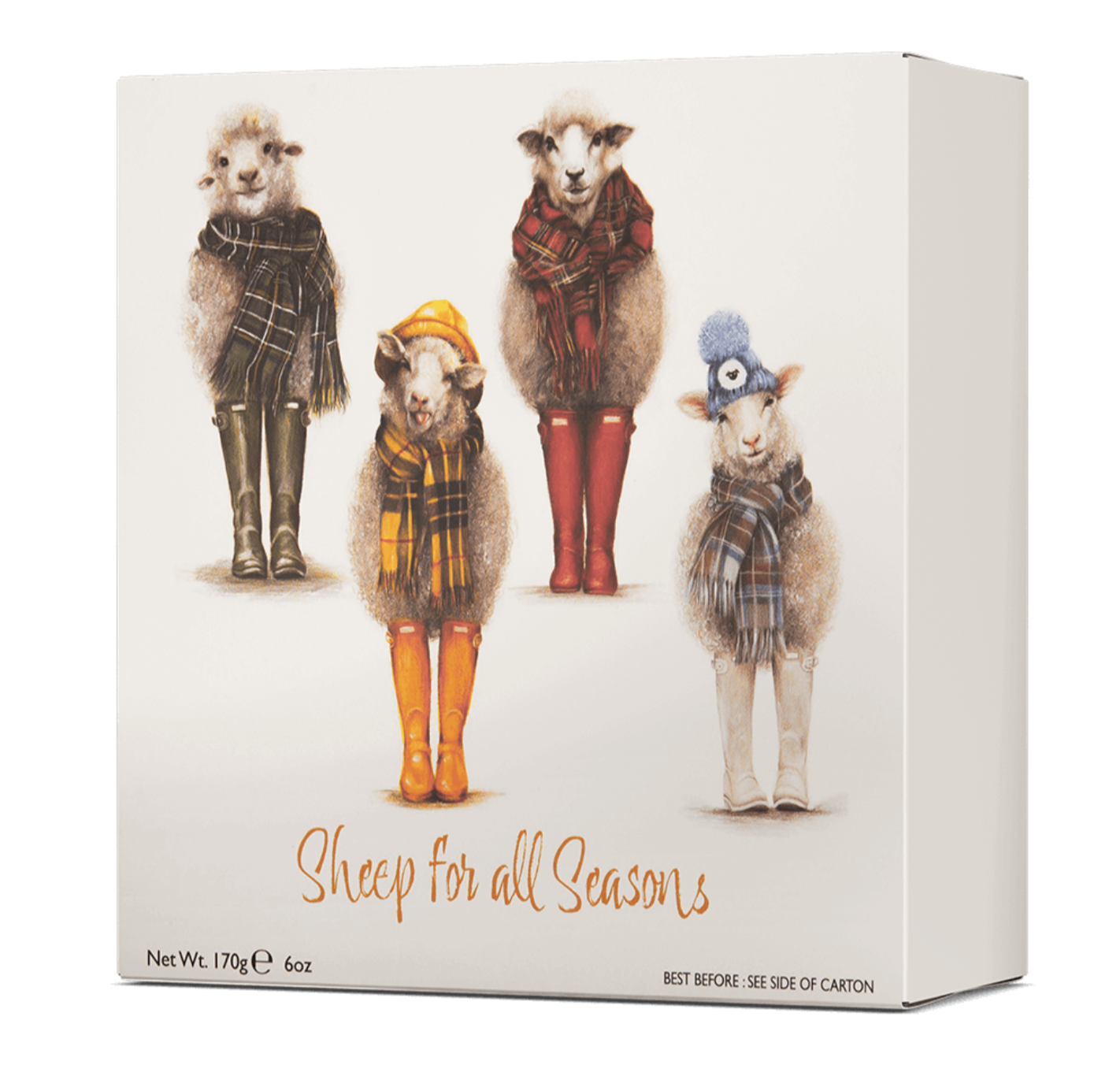 Gardiners of Scotland Sheep for all Seasons Salted Caramel Fudge  (Karton.)