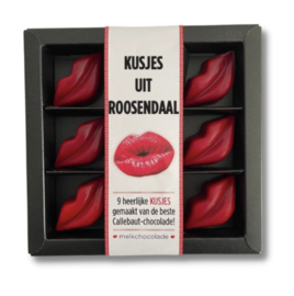 Kusjes uit Roosendaal (Melk Callebaut Chocolade)