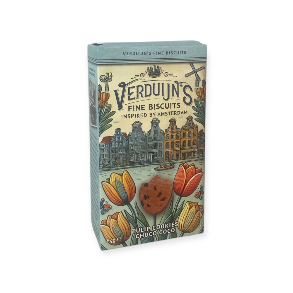 Verduijn’s Fine Biscuits Cocolade Kokos Tulpkoekjes