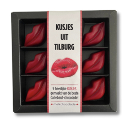 Kusjes uit Tilburg (Melk Callebaut Chocolade)