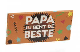 Chocoladereep Papa Jij bent de Beste!