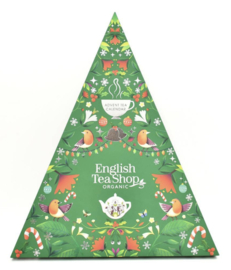 English Tea Shop Advent Calendar Green Triangular 25 zakjes.