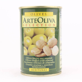 Arte Oliva Olijven met Amandel 300 gram