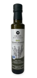 Cretan Mythos Griekse BIO Olijfolie met Oregano - Rozemarijn