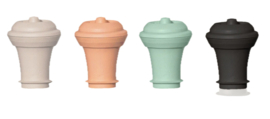 Vacuvin Vacuum Wine Stoppers in Loop Colors set van 4