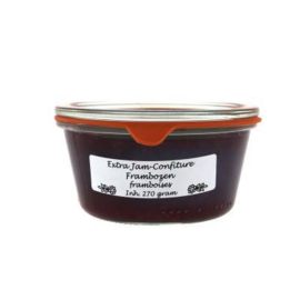 Woerkom's extra Jam-Confiture Frambozen 270 gram