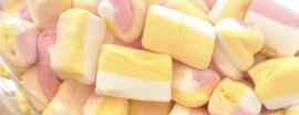 Grote puntzak Twist zachte marshmallows