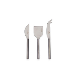 Moments Kaasmessen 14 cm Titanium set van 3