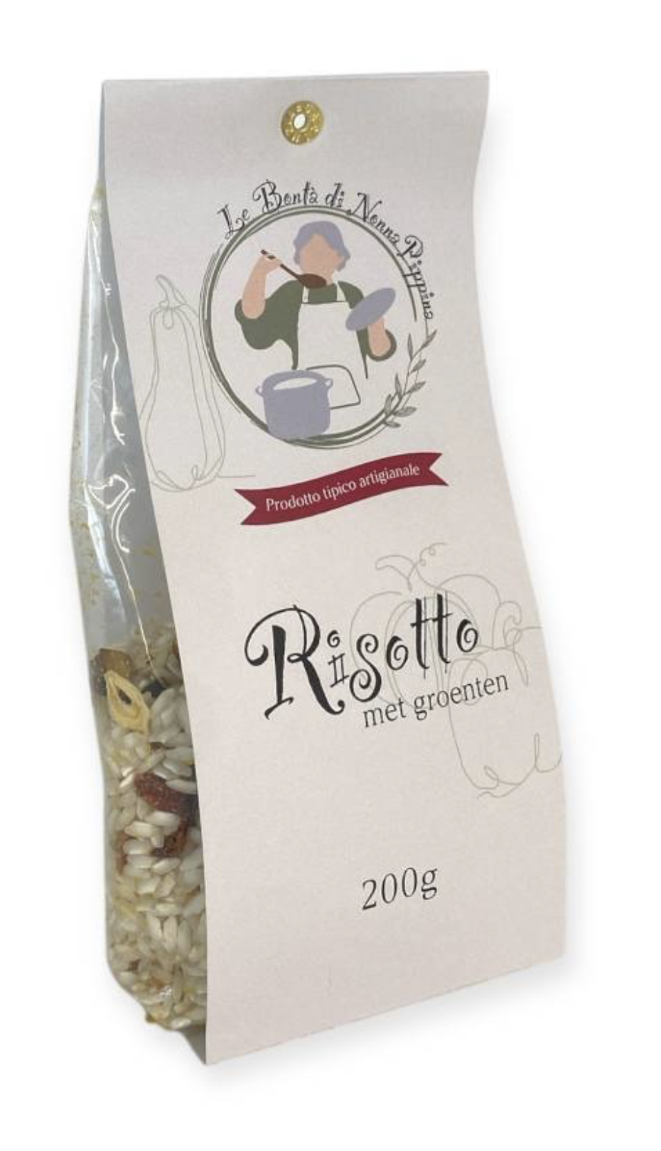 Di Nonna Pippina  Risotto met Groenten