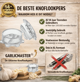 GarlicMaster Knoflookpers