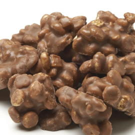 Chocolade Pindarotsjes Melk/Puur 500 gram