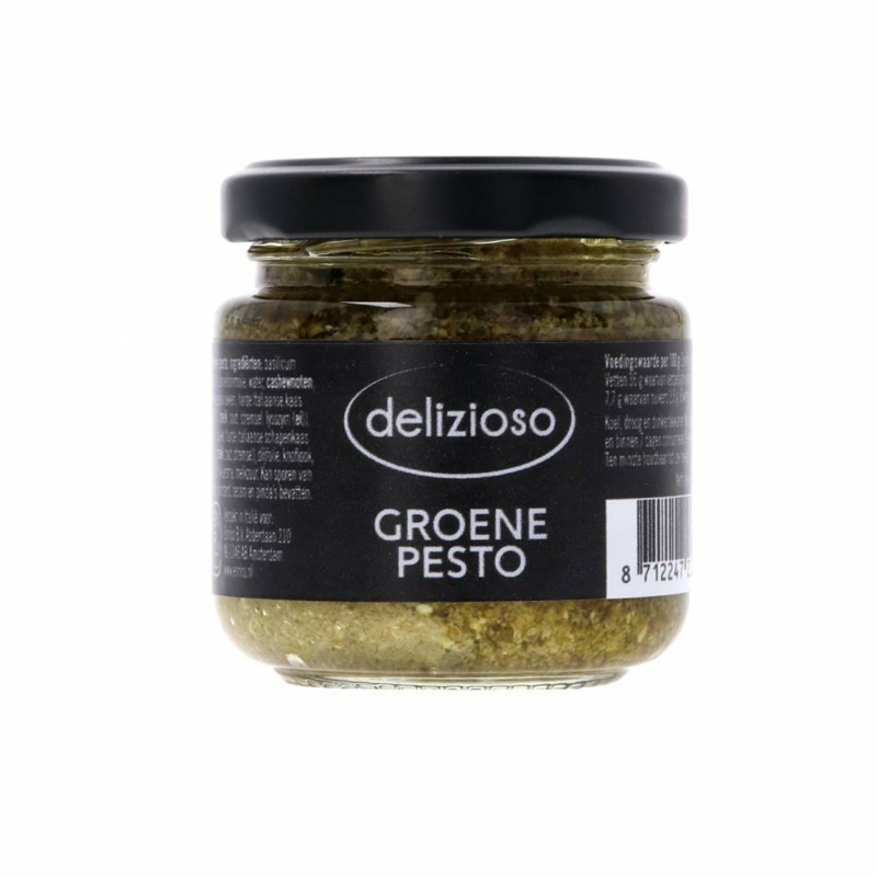 kreupel kreupel ademen Delizioso Groene Pesto | Delizioso mediterrane producten | De SmaakBeleving
