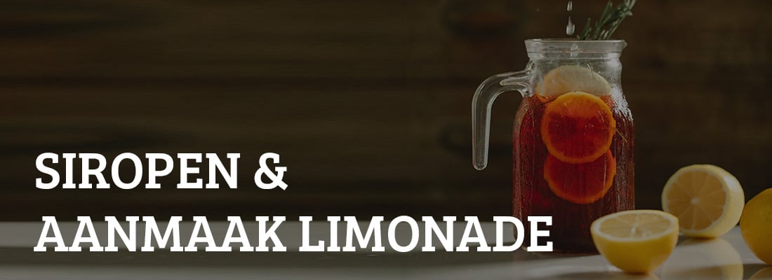 SIROPEN & AANMAAKLIMONADE