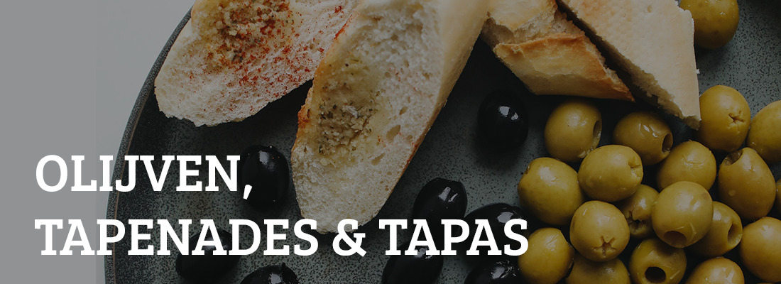 OLIJVEN, TAPENADES & TAPAS