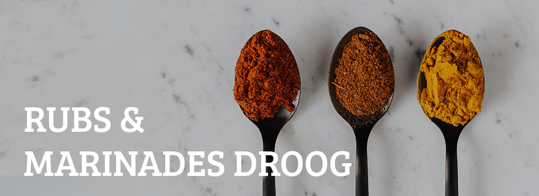 RUBS & MARINADES DROOG