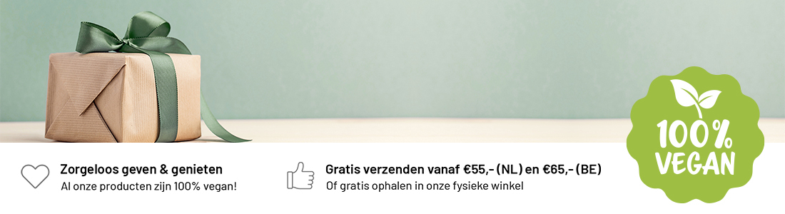 Leuk om te geven - vegan