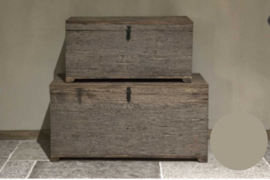 Robuust houten kist L