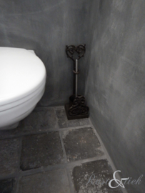 Betonlook in het toilet