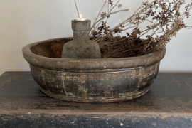 Oud houten olijfbak 49,5 cm