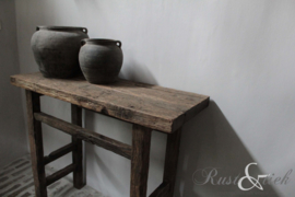 Sidetable eiken wagondelen