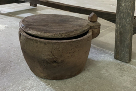 Oud houten spicebox Aura Peeperkorn