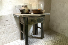 Sidetable met 2 laadjes