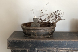 Oud houten olijfbak 49,5 cm